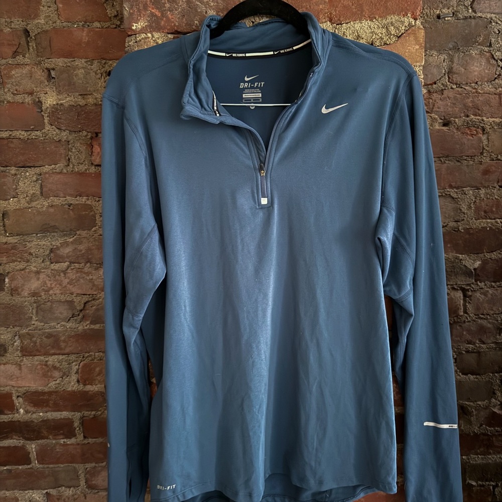 Nike dri-fit quarter zip - barely worn!